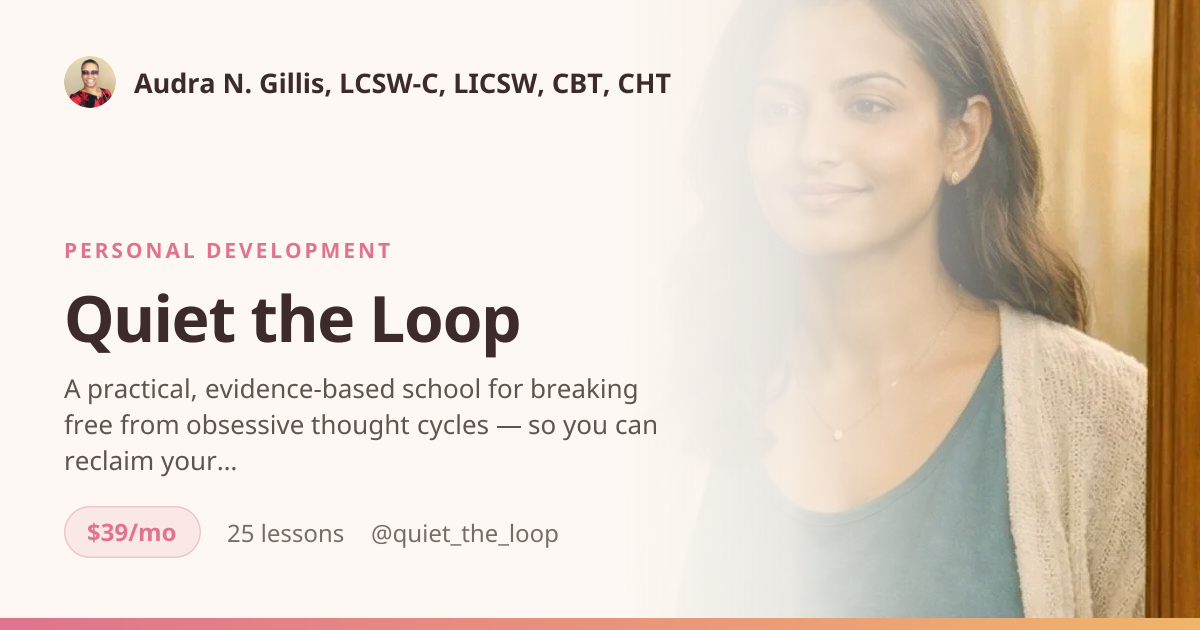 Quiet the Loop
